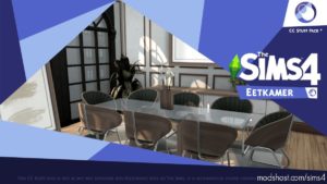 Sims 4 Interior Mod: Eetkamer Dining Room (Featured)