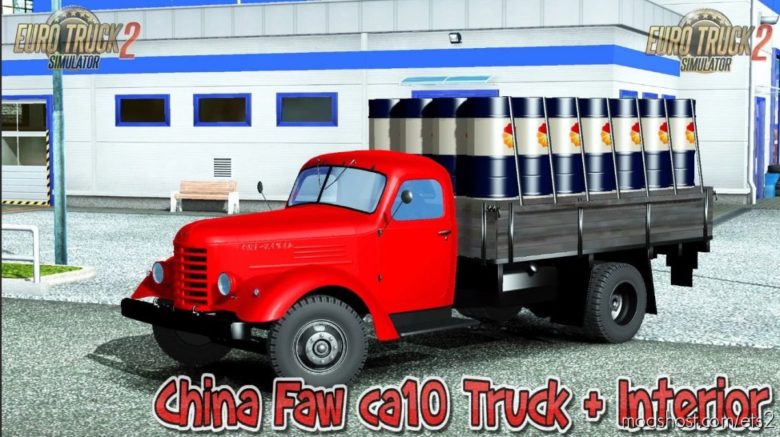 ETS2 Physics Truck Mod: FAW CA-10 V2.0 1.40 (Featured)