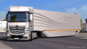 ETS2 Mercedes-Benz Mod: Mercedes Aerodynamic Trailer V1.2.3 1.40 (Image #3)