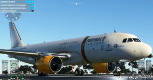 MSFS 2020 A320neo Livery Mod: 8K Portugal-Fpf-Euro2020 (Featured)