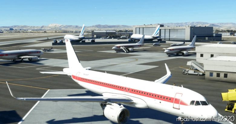 MSFS 2020 8K Livery Mod: Janet Airlines A32NX – 8K (Featured)