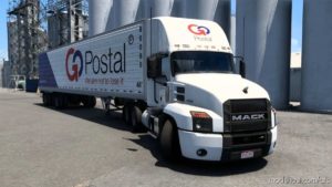 ATS Freightliner Mod: Gopostal Skin Pack (Image #4)