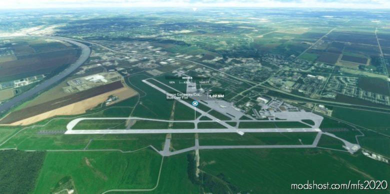 MSFS 2020 United States Mod: Ksux Sioux Gateway Airport (Featured)