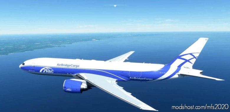 MSFS 2020 777-200ER Livery Mod: Airbridgecargo , AIR Bridge Cargo , ABC Cargo Captainsim 777-200F 8K (Featured)