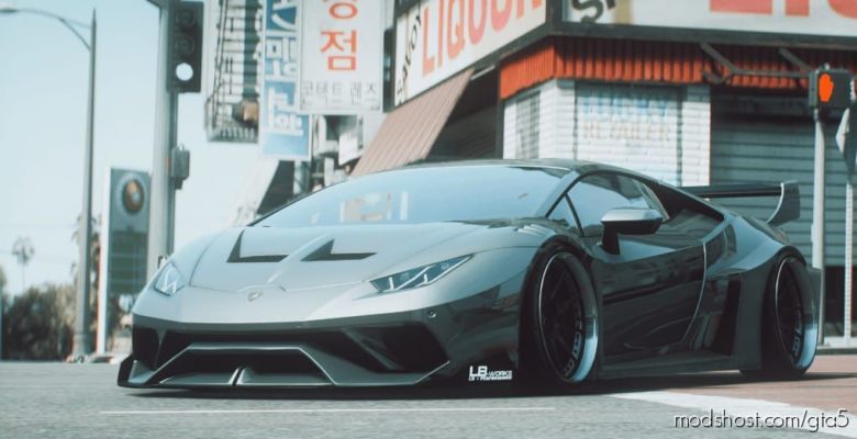 GTA 5 Lamborghini Vehicle Mod: Huracan V1.0.1 (Featured)