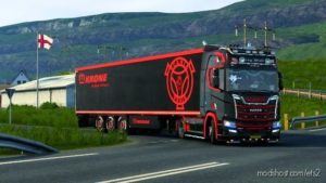 ETS2 Krone Mod: RED ON Black Skins 1.40 (Image #2)