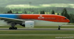 MSFS 2020 Boeing Livery Mod: Cs-777-200Er KLM Ph-Bva Ultra V1.1 (Featured)