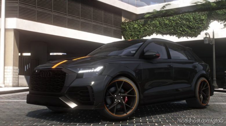 GTA 5 Audi Vehicle Mod: Mansory Audi RSQ8 (Featured)