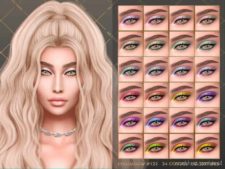 Sims 4 Makeup Mod: Cosmetics Eyeshadow #122 (Featured)