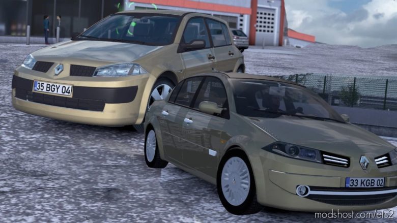 ETS2 Renault Car Mod: Megane II V1R60 1.40 (Featured)