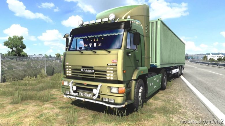 ETS2 Kamaz Truck Mod: 5460-63 (2009) 1.40 – 1.41.X (Featured)