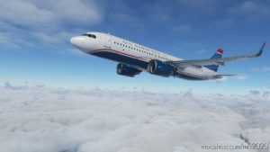 MSFS 2020 Airbus Mod: US Airways Livery – A320 V1.1 (Image #6)