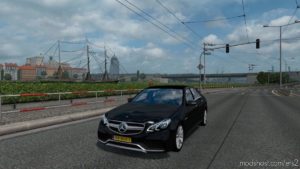 ETS2 Mercedes-Benz Car Mod: Mercedes E63 Reworked 1.40 (Featured)