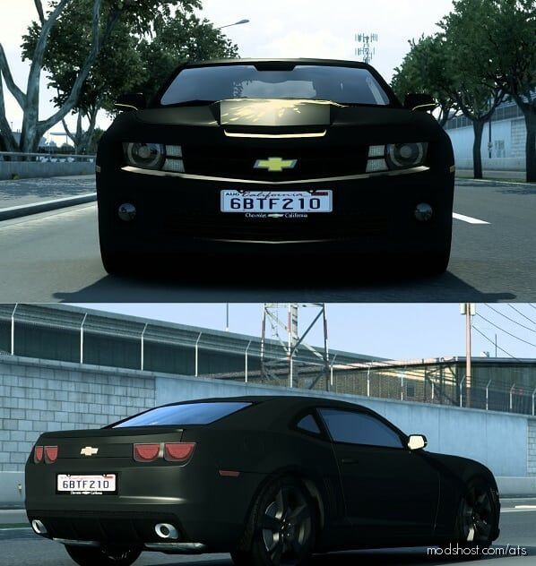 ATS Chevrolet Car Mod: Enes Batur’s 2012 Chevrolet Camaro ZL1 V3 1.40 (Featured)