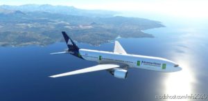 MSFS 2020 8K Livery Mod: Aeromaritime Captainsim 777-200ER 8K (Image #3)