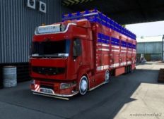 ETS2 Renault Truck Mod: Premium Goncaoğulları + HAL Trailer 1.40 (Featured)