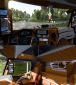 ETS2 Mercedes-Benz Truck Mod: Volkan Sarıca Mercedes Benz Actros MP5 1.40 (Image #2)