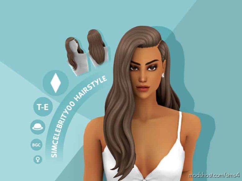 Sims 4 Mod: Diana Hairstyle (Featured)