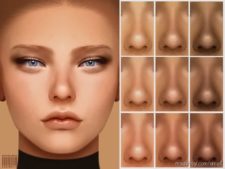 Sims 4 Makeup Mod: Nosemask N2 (Featured)