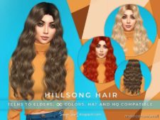 Sims 4 Mod: Hillsong Hair (Featured)