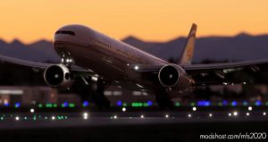 MSFS 2020 Boeing Livery Mod: Cs-777-300Er Etihad 2015 A6-Etp Ultra (Image #2)