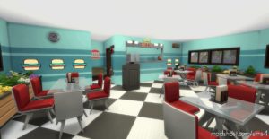 Sims 4 House Mod: Burgertime Diner (Image #10)