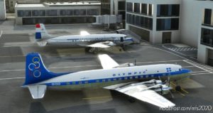 MSFS 2020 DC-6A Mod: Pmdg DC-6 Vatsim Model Matching (Image #2)