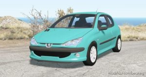 BeamNG Peugeot Car Mod: 206 2003 (Featured)