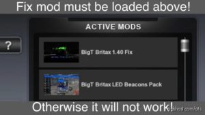 ATS Part Mod: Bigt Britax Beacon FIX V16.06.21 1.40 (Image #2)