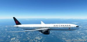 MSFS 2020 Canada Livery Mod: AIR Canada Captainsim 777-300ER 8K (Featured)