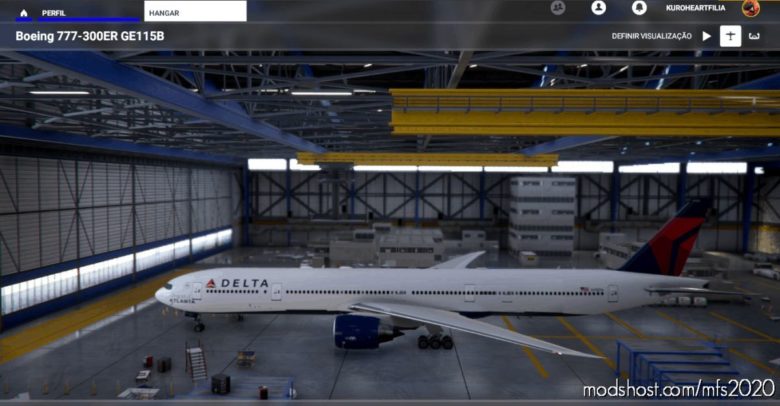 MSFS 2020 Delta Livery Mod: 777-Delta (Featured)