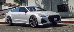 GTA 5 Audi Vehicle Mod: 2020 Audi RS7 Sportback (C8) (Image #7)