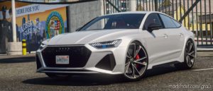 GTA 5 Audi Vehicle Mod: 2020 Audi RS7 Sportback (C8) (Image #9)