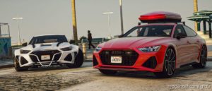 GTA 5 Audi Vehicle Mod: 2020 Audi RS7 Sportback (C8) (Image #10)