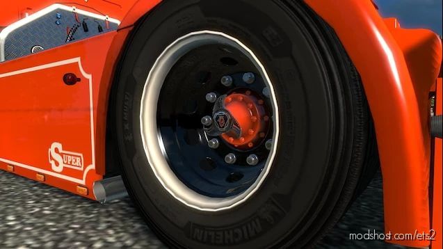 ETS2 Wheels Part Mod: OLD School Wheels 1.40.X (Featured)