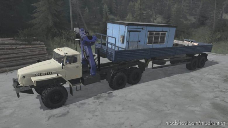 MudRunner Ural Mod: -4320 Truck V20.06.21 (Featured)