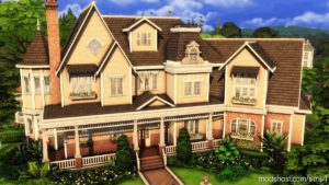 Sims 4 Mod: Victorian Manor House – NO CC (Image #18)