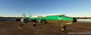 MSFS 2020 4K Mod: Pmdg DC-6 Buffalo Airways (Fictional) Livery 4K (Image #3)