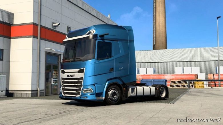 ETS2 DAF Part Mod: LOW Deck Chassis Addon For DAF Xg/Xg+ By Sogard3 1.40 (Featured)