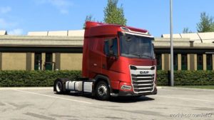 ETS2 DAF Part Mod: LOW Deck Chassis Addon For DAF Xg/Xg+ By Sogard3 1.40 (Image #2)