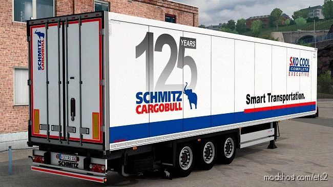 ETS2 Schmitz Trailer Mod: Cargobull 16.5 1.40 (Featured)