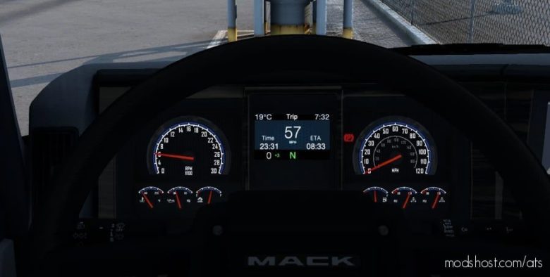 ATS Mack Interior Mod: Anthem Customised Dashboard (Featured)