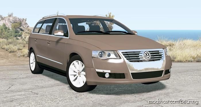 BeamNG Volkswagen Car Mod: Passat Variant (B6) 2008 (Featured)