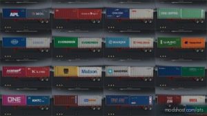 ATS Mod: Shipping Container Cargo Pack V2.3 (Featured)