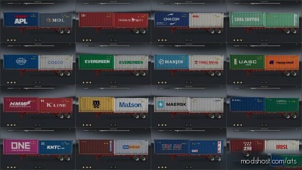 ATS Mod: Shipping Container Cargo Pack V2.3 (Featured)