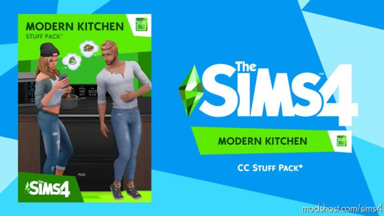 Sims 4 Object Mod: Modern Kitchen Stuff – Custom Stuff Pack (Featured)