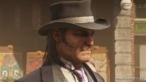 RDR2 Player Mod: John Marston Classic RDR1 Face (Image #2)