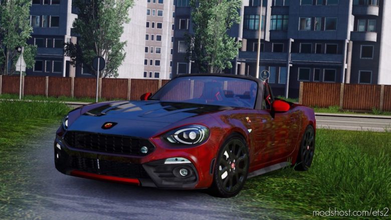 ETS2 Car Mod: Abarth 124 V1R70 1.41.X (Featured)