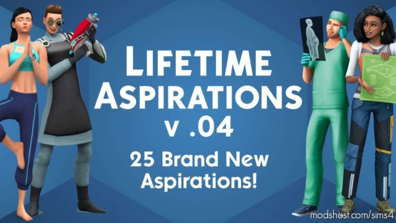 Sims 4 Mod: Lifetime Aspirations V.04 (Featured)