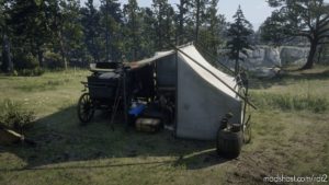 RDR2 Mod: Alternate Tent For Arthur (Horseshoe Overlook) (Featured)